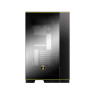 Lian Li O11D EVO RGB Automobili Lamborghini Edition Tower Computer Case, Up to 420mm Radiator & 9x Fan Support, 5″ LCD Display, 4mm Tempered Glass Panel Material, Black | G99.O11DERGBL.00